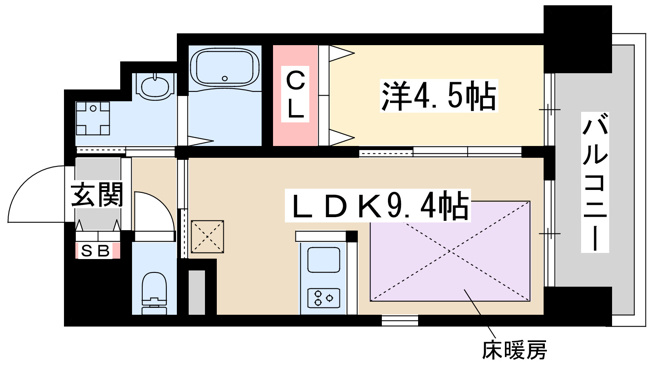 【間取り】 | 第25関根マンション