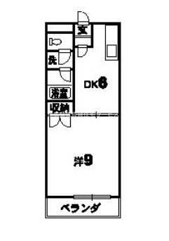 ハッピーハイツ北島の間取り