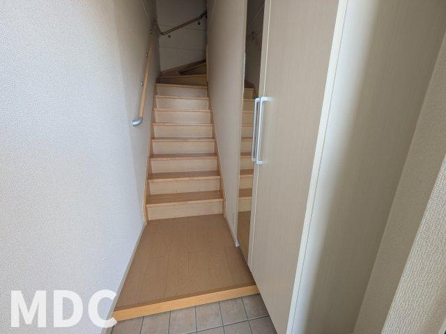 アルフォート藍住の玄関