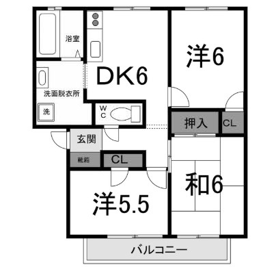 グリーンシャトールミエールの間取り