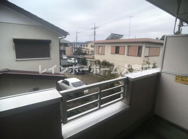 グレースカーサⅢのバルコニー