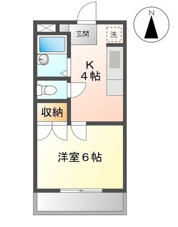 グレースカーサⅢの間取り