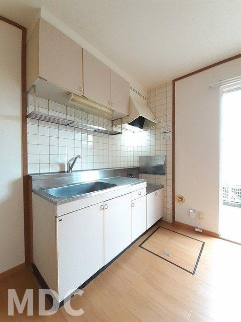 ビレッジあいＣのキッチン