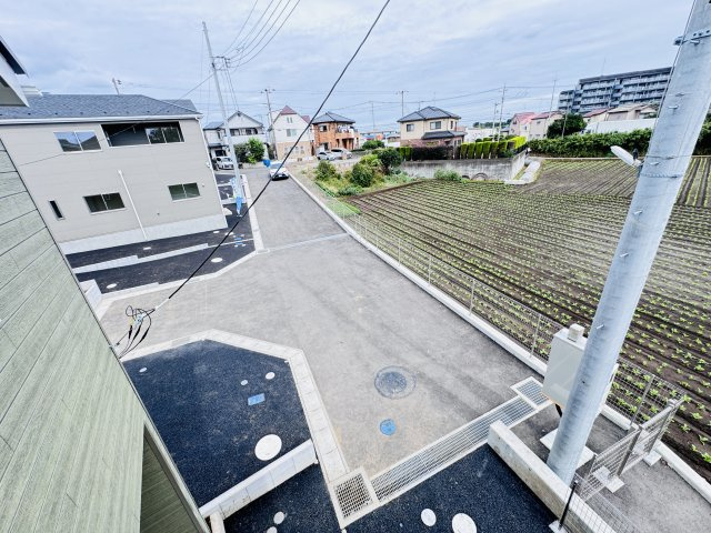 松戸市六実５丁目新築戸建（六実第12）の展望|バルコニーより道路側眺望