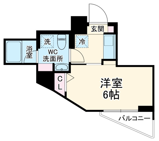 【間取り】 | ＳＨＯＫＥＮ　Ｒｅｓｉｄｅｎｃｅ東神奈川