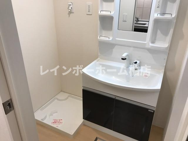 【仲介手数料：50％OFF】対象物件！の洗面所|コンパクトで使いやすい洗面所