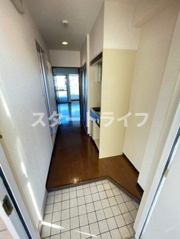 大阪市東淀川区柴島２丁目の賃貸マンションの玄関