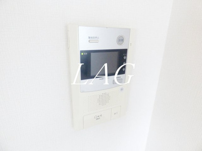 【セキュリティ】 | メゾンドセリエ | モニター付きインターフォンです。