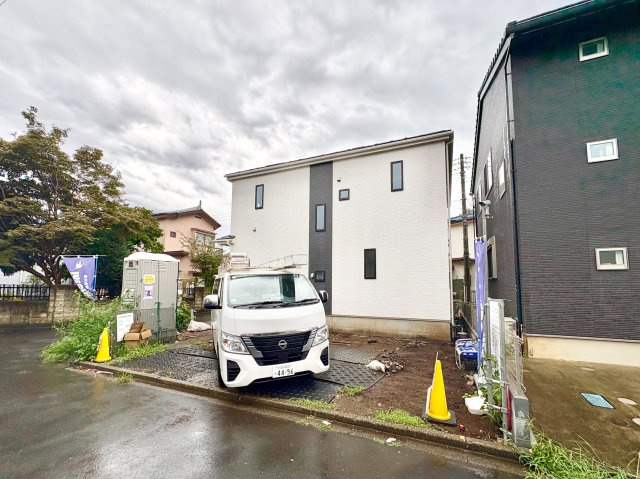新築　所沢市林３丁目の前面道路含む現地写真