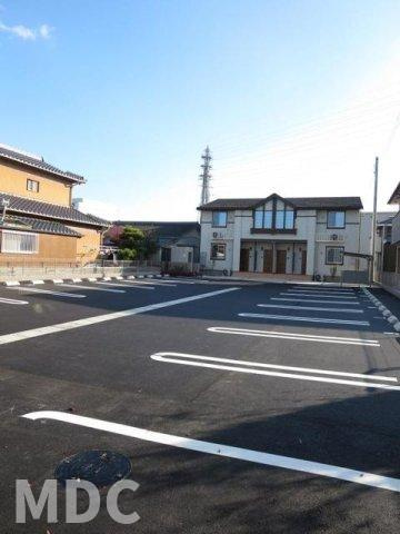 徳島市北田宮２丁目のアパートの駐車場