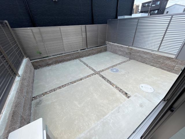 ファミーユ白山の庭|専用庭