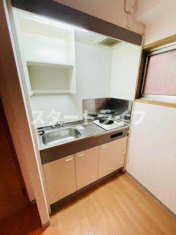 大阪市淀川区東三国４丁目の賃貸マンションのキッチン
