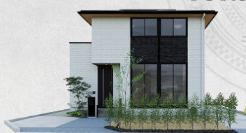 売新築戸建　三島市徳倉2丁目の外観パース