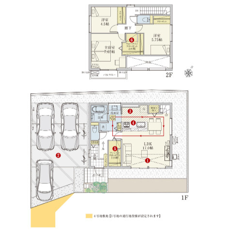 売新築戸建　三島市徳倉2丁目の間取り