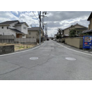 京都市北区上賀茂池端町　新築一戸建の前面道路含む現地写真