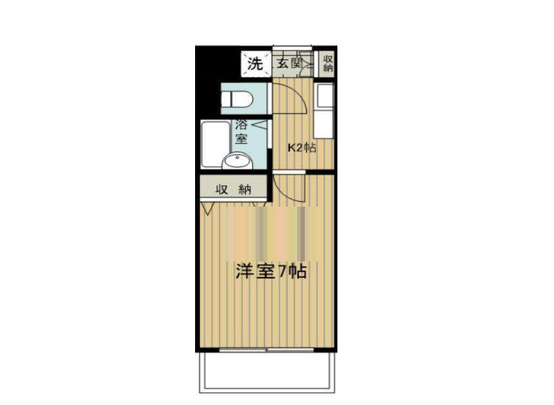 レヴィールシティ西新宿の間取り