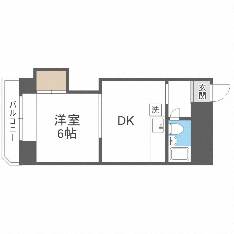 メゾンブランカの間取り