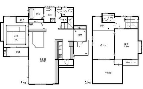 【間取り】 | イトーピアA地区　戸建