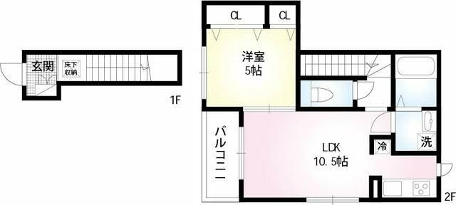 Ｓｏｌ　ｂｒｉｌｌａｎｔｅの間取り|間取りです。