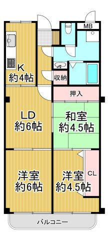 カサグランテ加美の間取り