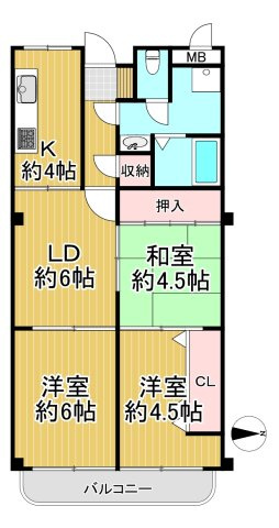 カサグランテ加美の間取り