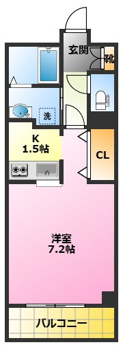 Ｗｅｓｔ Ｐｌａｉｎ Ⅴ【ウエストプレインファイブ】の間取り|ペット相談可能♪