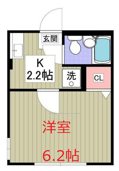 【間取り】 | シティハイム国恵ハイムB