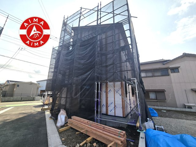 福岡市博多区麦野1丁目第1-4棟（1号棟）の外観|デザイン性のある外観です。