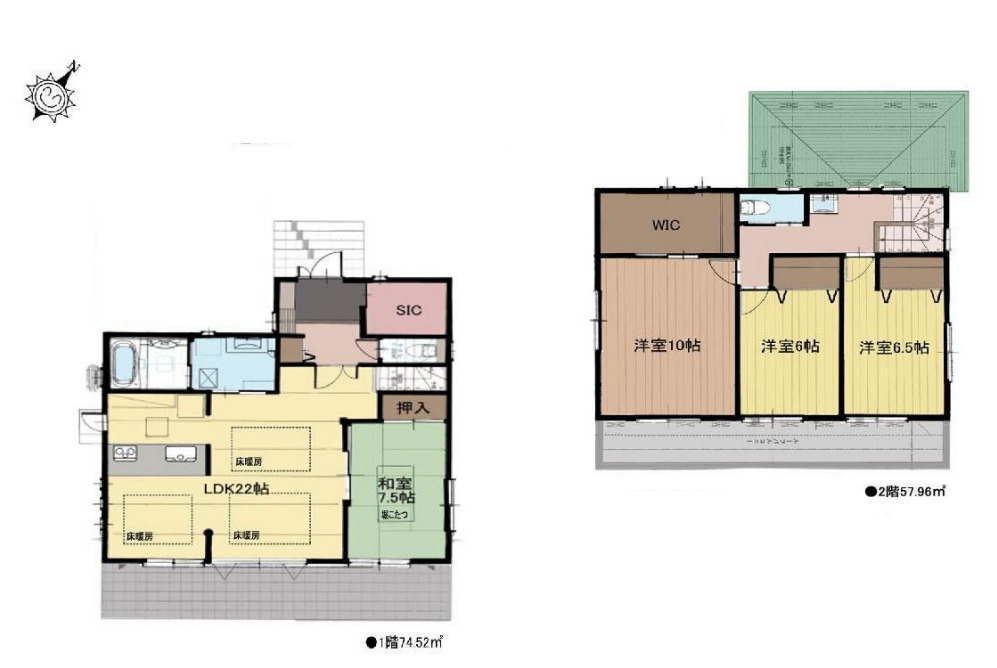八王子市みなみ野5丁目の間取り