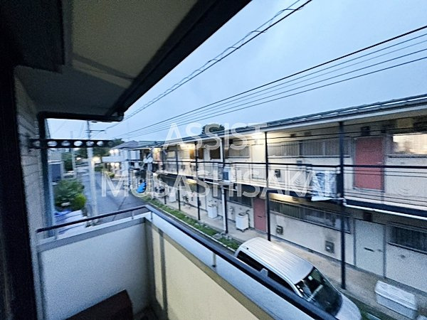 クルーズハウスのバルコニー
