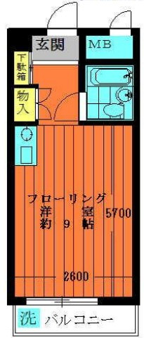 ロジマン武蔵小山の間取り