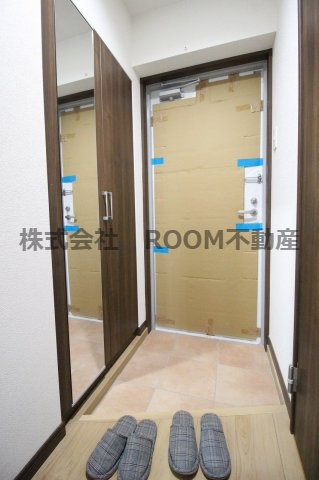 アジュール中町の玄関|ゆったりとした玄関です