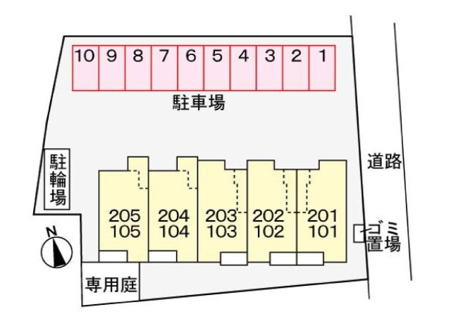 スターマインの駐車場|駐車場