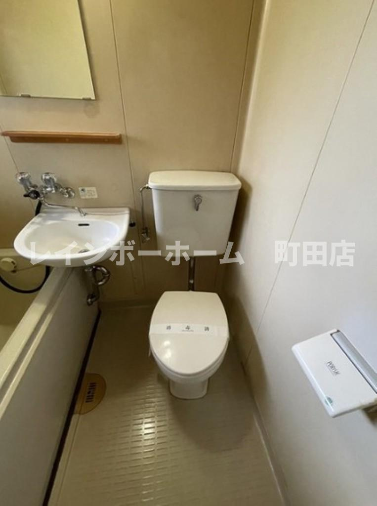 前田ハイツ※初期費用分割あと払いサービス利用可能物件のトイレ