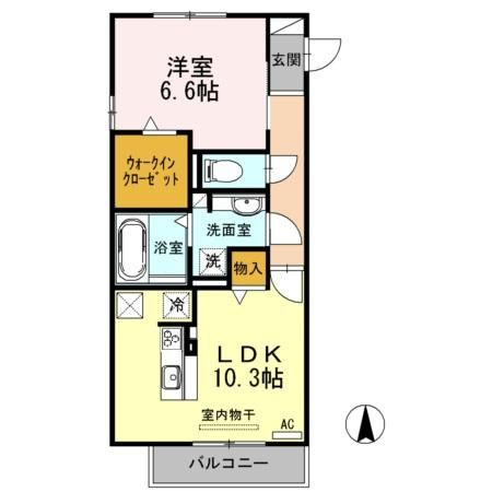 フローリッシュの間取り