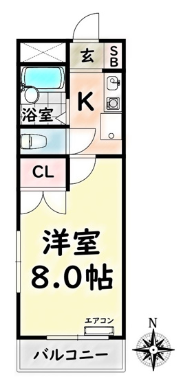 【間取り】 | アーバンライフ内浜【名古屋市賃貸・ネット無料】