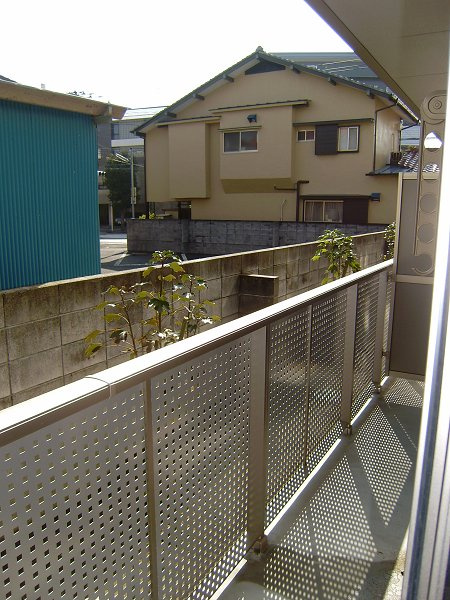 シティホームズⅤのバルコニー