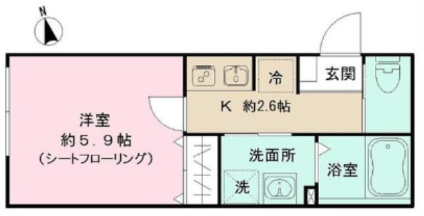 TOKIWADAI　MANSIONの間取り