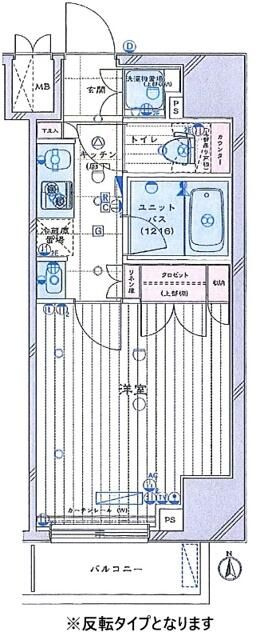 ルーブル板橋区役所前の間取り