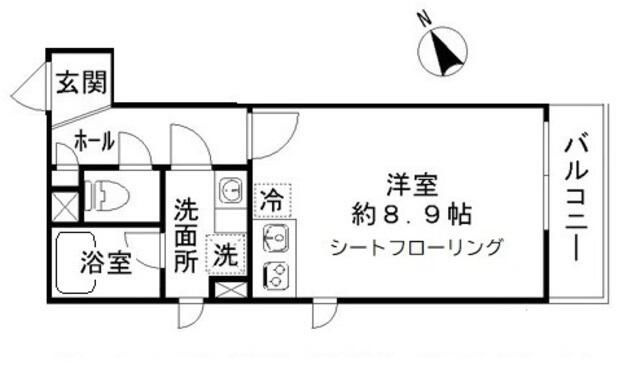 LAUREL三ノ輪の間取り