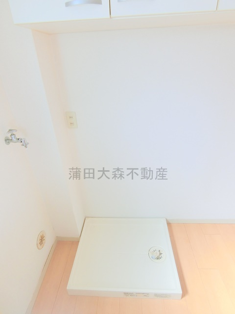 池上ネオハイムの設備|洗濯機置き場