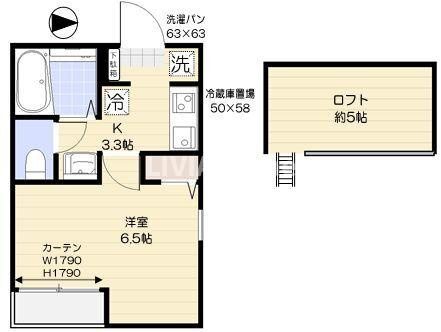 大田区大森中１丁目のアパートの間取り