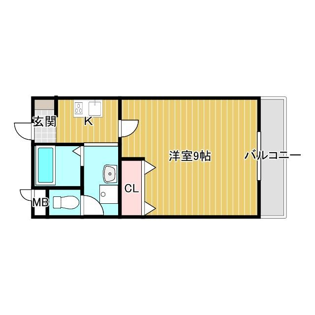 パーシモン茨木の間取り