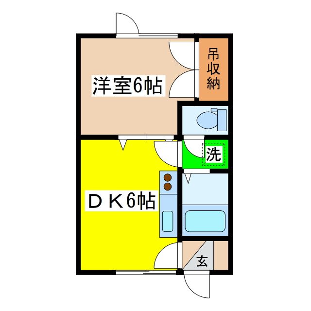 ピーコックホリデーの間取り