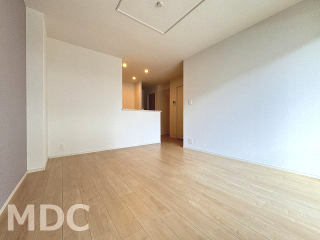 徳島市川内町榎瀬のアパートの居間・リビング