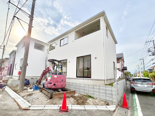 《仲介手数料半額》志木市下宗岡第36　1号棟の外観|志木市に誕生する全3棟の新築分譲地。9月完成予定で、南東向きのため採光も良好。明るく心地よい住空間で、新生活をスタートしたい方におすすめの住まいです。
