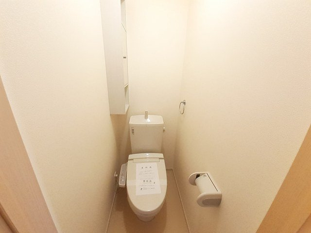 メゾン　ド　ソレイユⅠのトイレ|トイレです