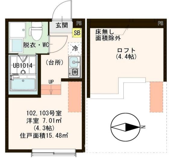 【間取り】 | クレスト小岩