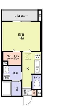 ＧＡＲＤＥＮ　ＴＥＲＲＡＣＥ　ＥＡＳＴの間取り|間取りです。
