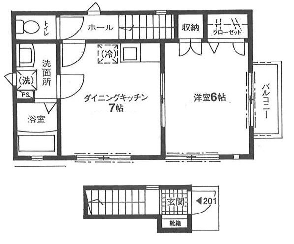 ラピス の間取り|間取りです。